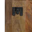 50cm W Solid Wood Bedside Table