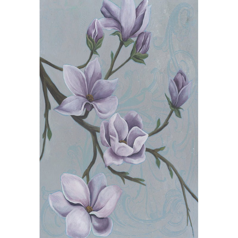 Branches de magnolia II, H 48 po x l 32 po x P 1,25 po