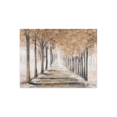 Avenue of Dreams Hand Painted Acrylic Painting