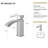 Single Hole Bathroom Faucet with Drain Assembly-115721323