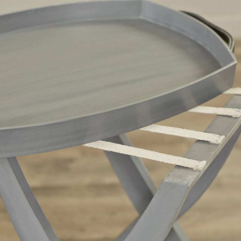 Exum End Table, Gray