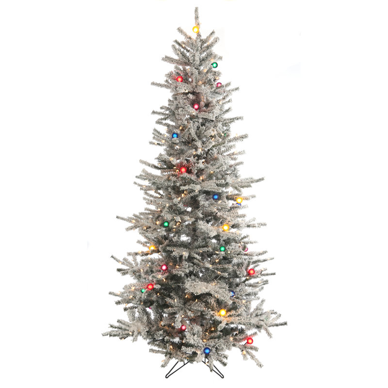 90' H Lighted Artificial Spruce Christmas Tree