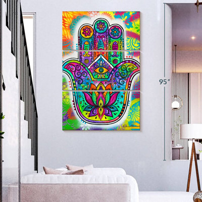 Kerrick psychédélique Hamsa