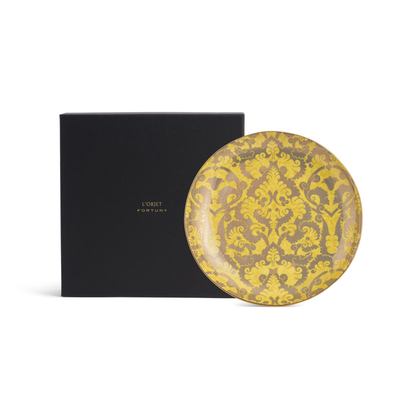 FORTUNY LAOTZE LARGE COUPE BOWL -YELLOW