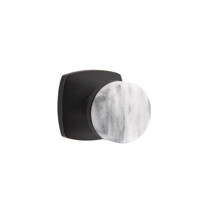 Select Round Knob with Square Rosette