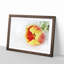 Tulip in Red & Yellow - Picture Frame Painting Print-56734042-56734043
