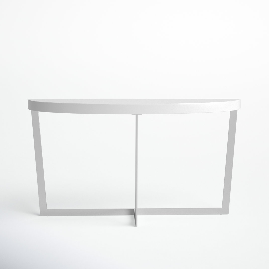 Jackson 55" Oyster Console Table – Modern Slim Console for Entryway, Hallway, or Living Room Display AllModern