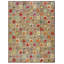 Hand Hooked Wool Patchwork Area Rug