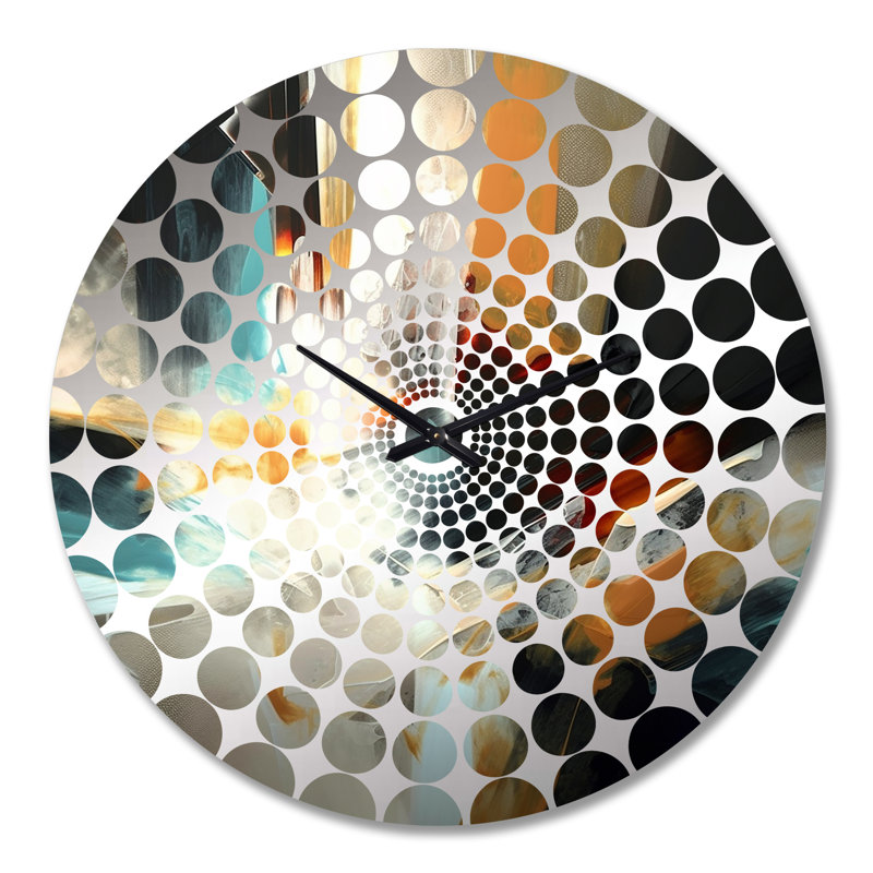 Trayalla - Horloge murale abstraite, Grand