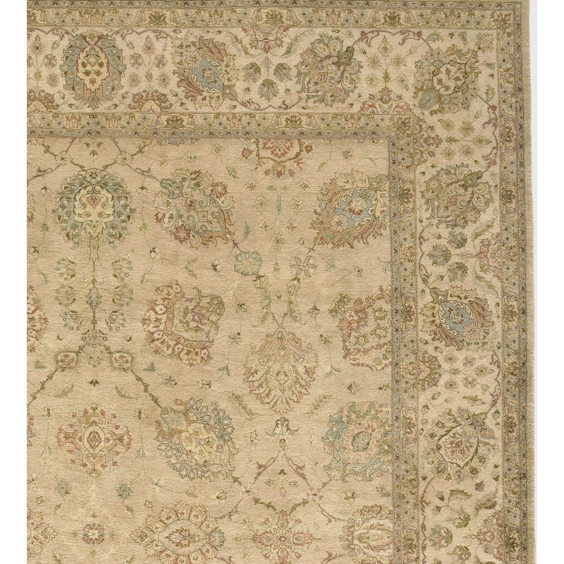 Hand Knotted Wool Oriental Indoor Rug