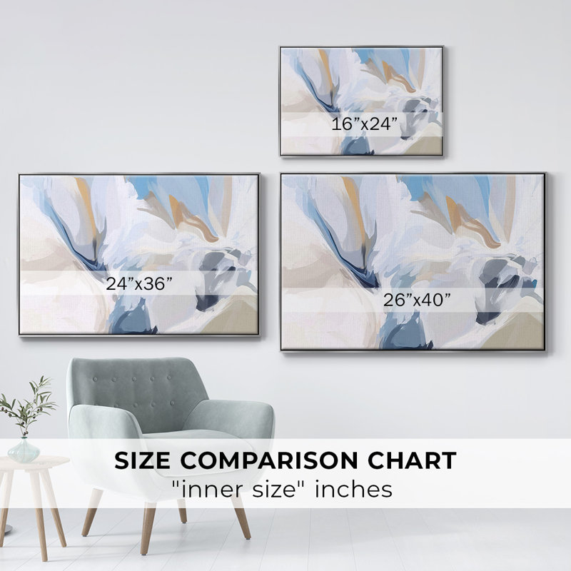 Fresh Air II, reproduction d'art sur toile, H 17 po x l 25 po x P 2 po, Argent