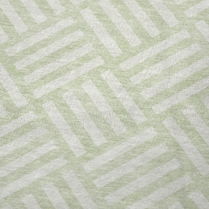 Jeté carré Addison Sherpa ASB620, Menthe