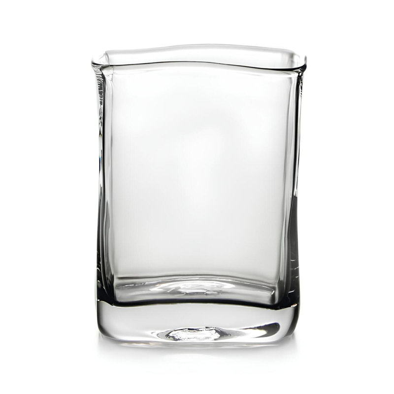 Engraved Handcrafted Glass Table Vase