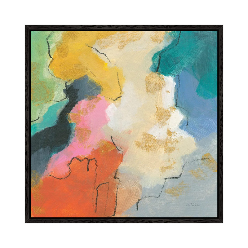 Daydream II by Silvia Vassileva - Gallery-Wrapped Canvas Giclée on Canvas, Black Framed, 45.72 cm H x 45.72 cm W