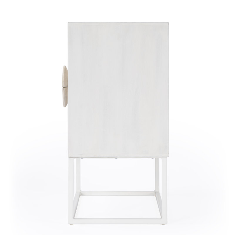 Lennasa 2 drawers Nightstand