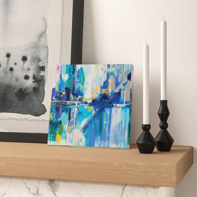 «Thru the Glass» par Jeanette Vertentes, reproduction d'art sur toile tendue
