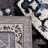 Evanoff Oriental Blue/Gray Area Rug-484324448