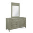 Commode 9 tiroirs avec miroir Warwick