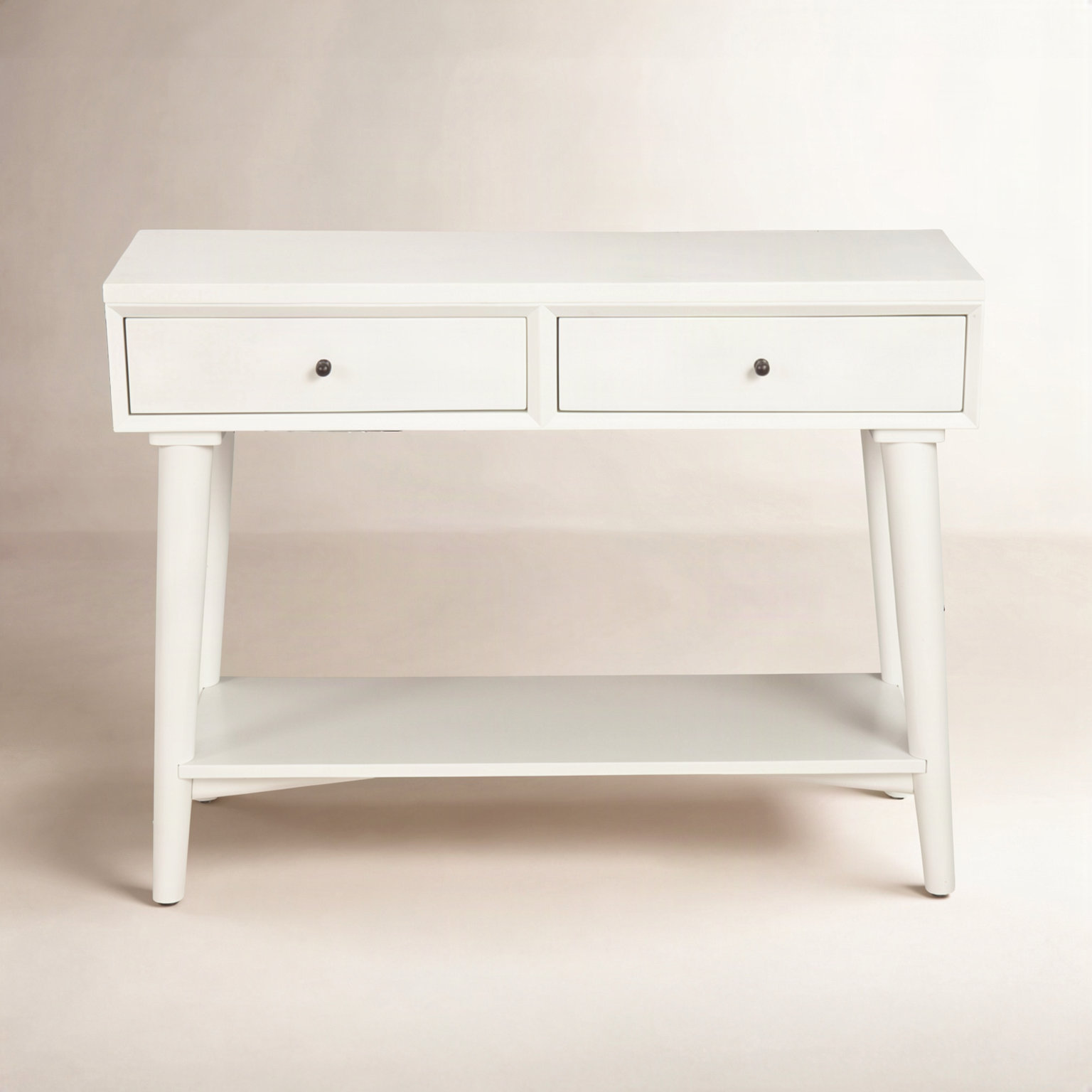 Williams 42" Console Table, White