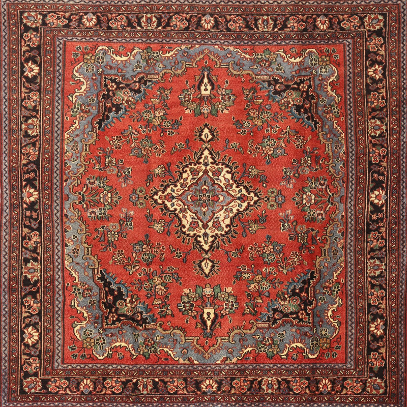 Oriental Indoor Rug, Round 5'