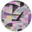 Tapis mauve lavable à la machine intérieur / extérieur Xhevrie-1763000942