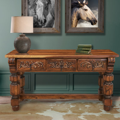 Belle 63'' Solid Wood Console Table