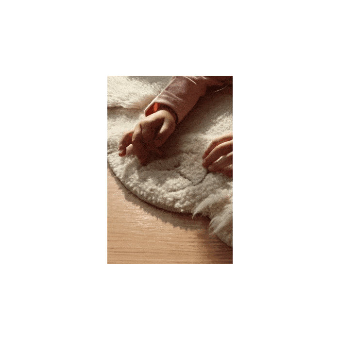 Tapis en laine Pink Nose Sheep