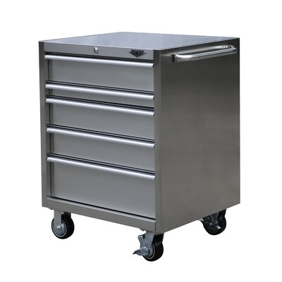 30"" W 5 Drawer Bottom Rolling Chest -  Viper Tool Storage, V300541SSR