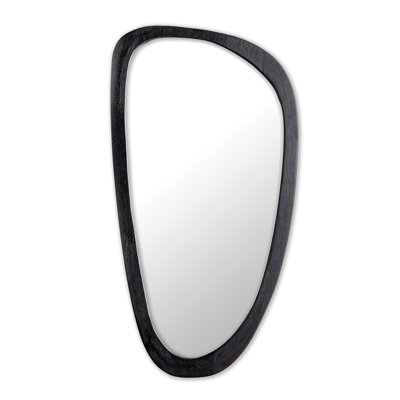 Concave Solid Wood Mirror