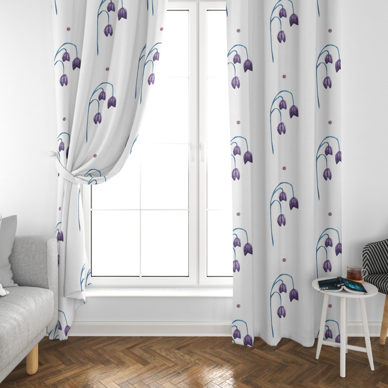 Karila Room Darkening Curtain Pair, 20" W x 82" L