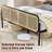 Ceira Rattan Bed Frame With Headboard, Boho Bed Frame Platform-307239776