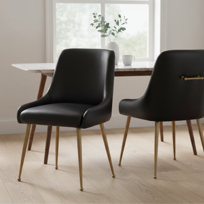 Norika Pu Leather Upholstered Dining Chair