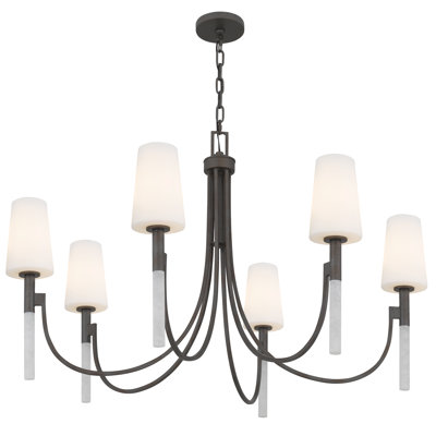Lustre en fer 6 lumières Eloura