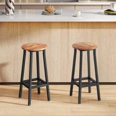 Counter Stool with Metal Frame