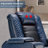 39" Adjustable Headrest Power Recliner With Cup Holders-458311913