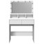 Dressing Table With LED 80X41x134.5 Cm-1247441981