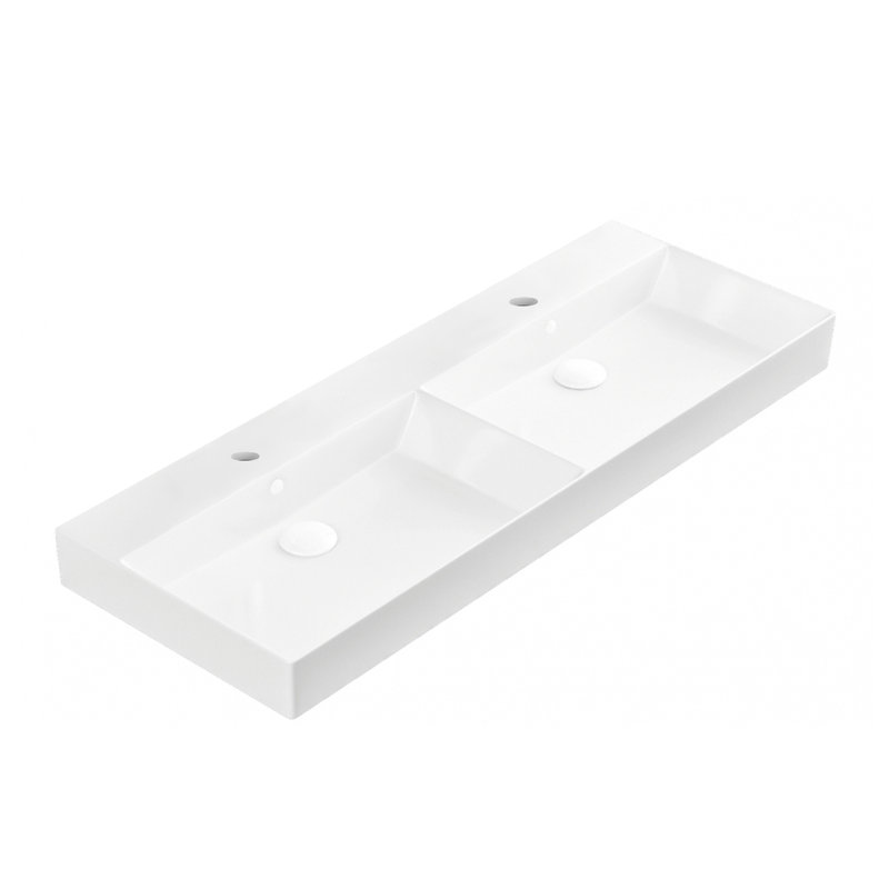 Energy 47.2'' L Bathroom Sink, Single Hole
