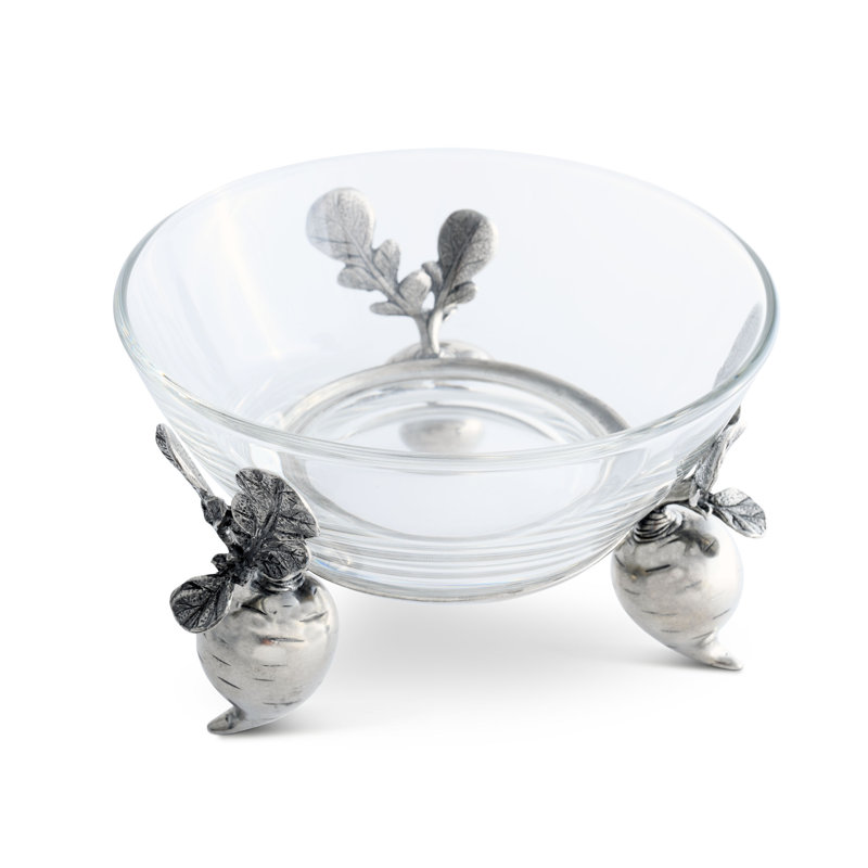 Farmer's Market Glass Dessert Bowl