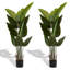 Faux palmier en pot