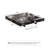 Briamarie 39.37'' Luxury Sintered Stone Square Coffee Table,Center Table with Stainless Steel Feet-2062570429
