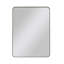 Miroir mural polyvalent à cadre métallique pour rehausser la décoration intérieure