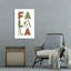 Falala Christmas Cheer Contemporary Winter Wall Art Print by Martina - Wrapped Canvas Print-612809955