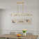 Mazelina 26 - Light Dimmable Modern Linear Chandelier