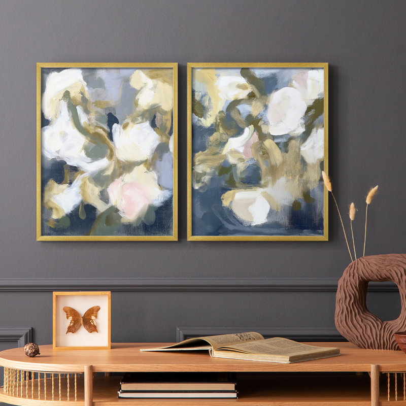 ABSTRACT Series DCCCLXXVI-Premium Framed Print -Ready to Hang - No Nails Required - No Nails Required, H 21 po x l 34 po