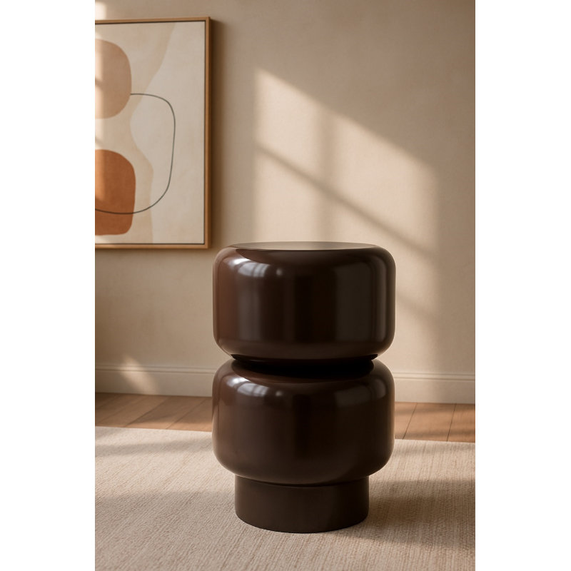 Iron Stool Round With Base