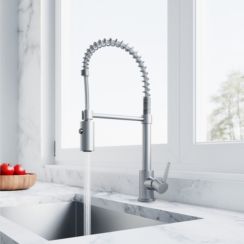 Dowell Pull Down Kitchen Faucet, Chrome