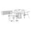 Ensemble repas rond 47 po Buffolino-98202749