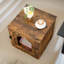Rustic Industrial Cat Litter Box Enclosure