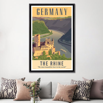 " Germany Travel Poster " by Jim Zahniser