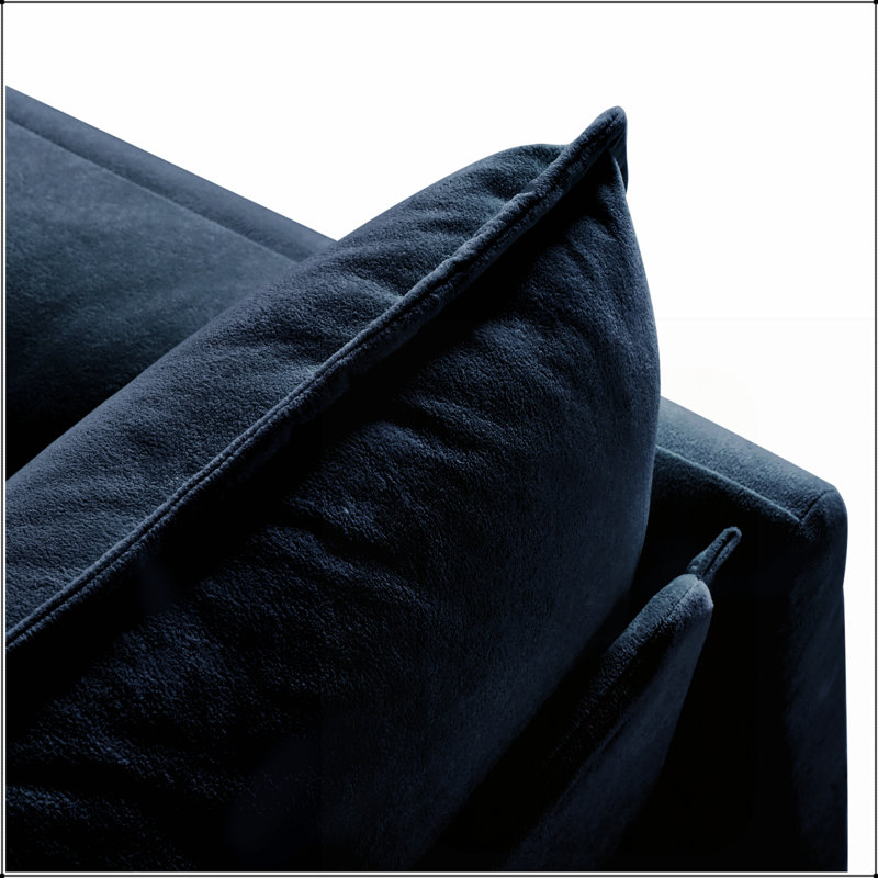 Fauteuil-canapé modulaire surdimensionné avec coussin décoratif, assise profonde pour un confort optimal lors de la lecture et de la détente, personnalisable pour tout espace de vie.